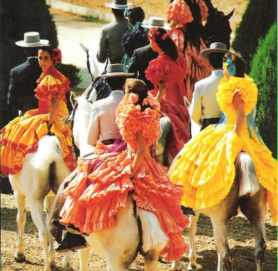 Andalusische paardenshow